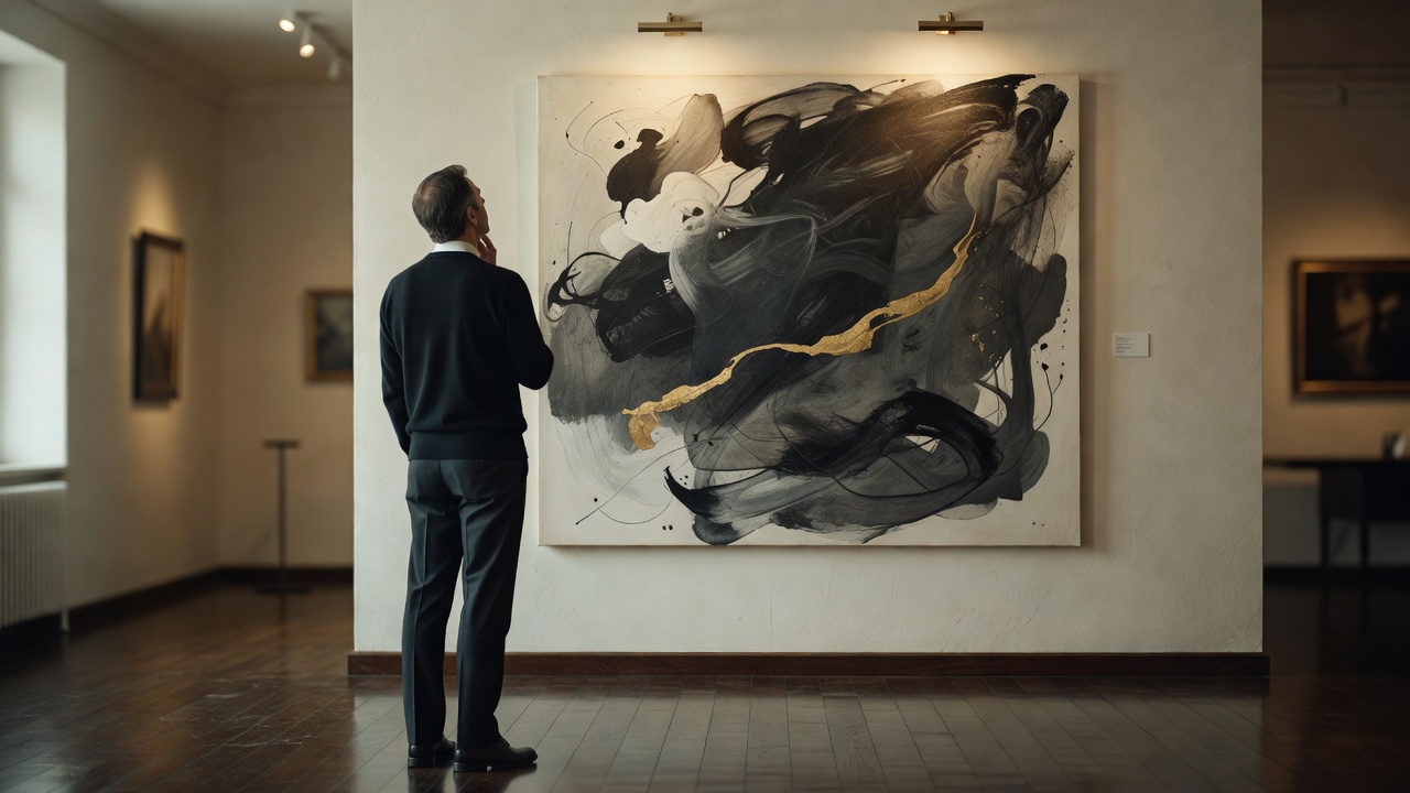 A private gallery wall — the collection stays in place while its equity works.