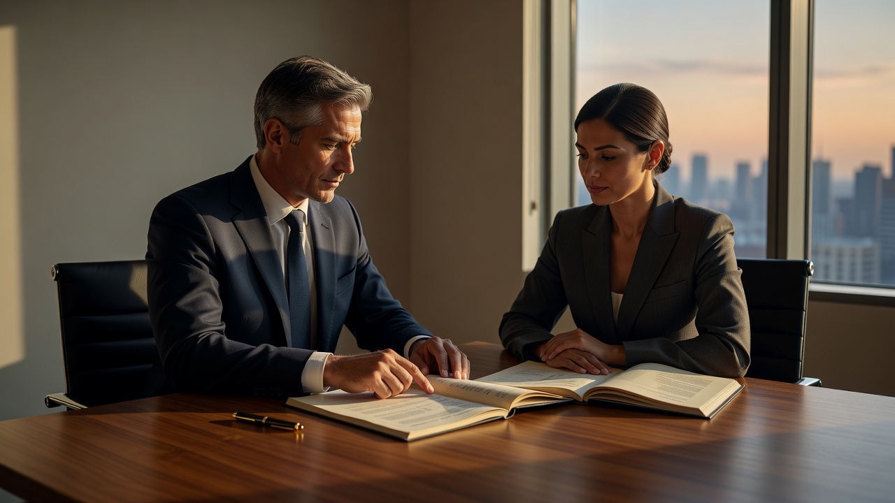 A mid-market boardroom weighing competing term sheets.