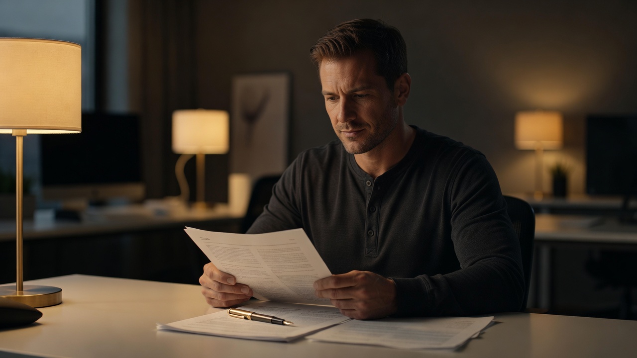 A founder’s desk with a term sheet — liquidity before the exit.